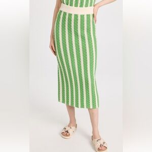 Kitri Delphine Knit Midi Skirt Small